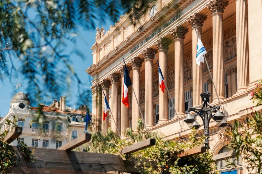 Batiment de la Bourse a Marseille