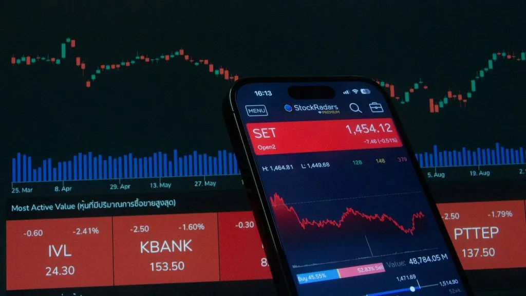 Application mobile bourse