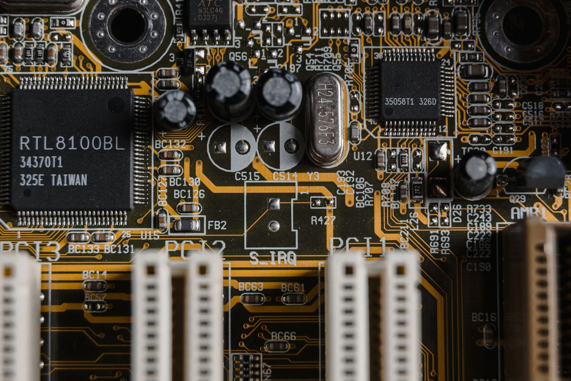 Carte mere microprocesseur circuit imprime technologie